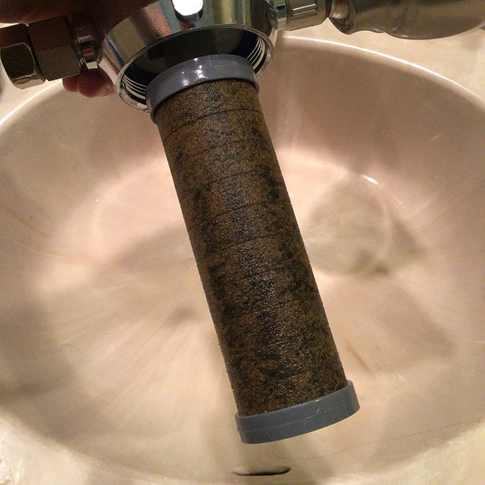 Customer photo of a used carbon cartridge